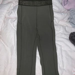 lululemon army green leggings
